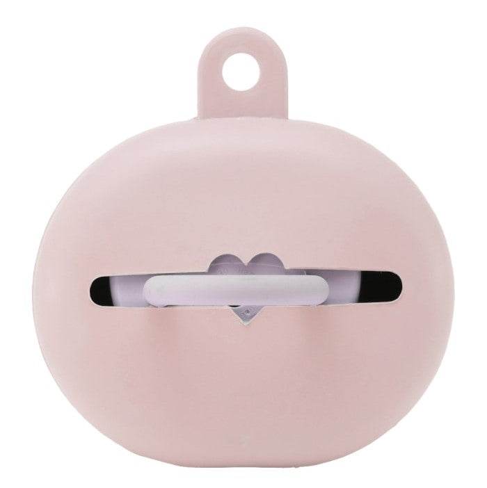 Hevea kutijica za cucle, eco-friendly pacifier case, designed for easy attachment to strollers and bags, made in Malaysia.