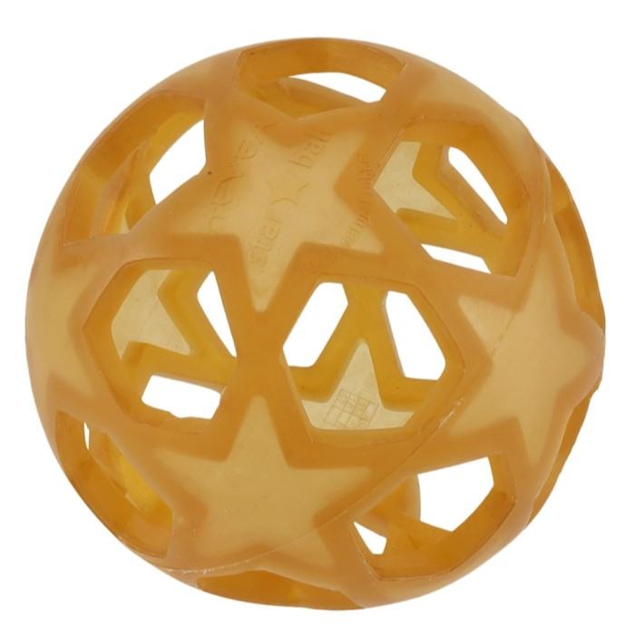 Hevea Star Ball made from natural rubber with star pattern for easy gripping.