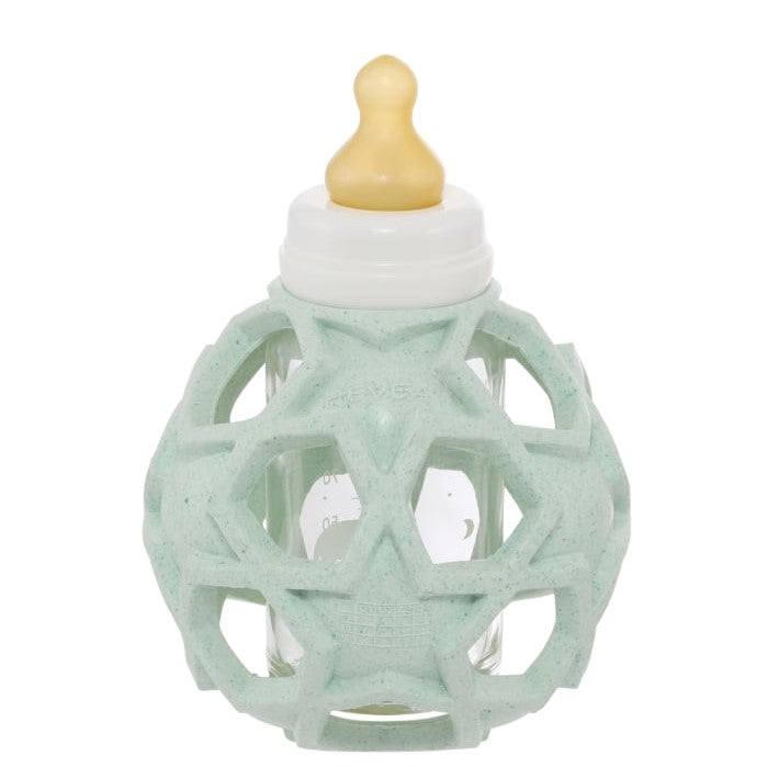 Hevea staklena flašica za bebe sa Star Ball poklopcem, 120ml, prirodna guma.