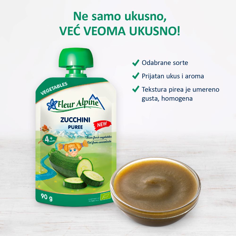 Fleur Alpine organski pire sa tikvicom 4+, 90gr