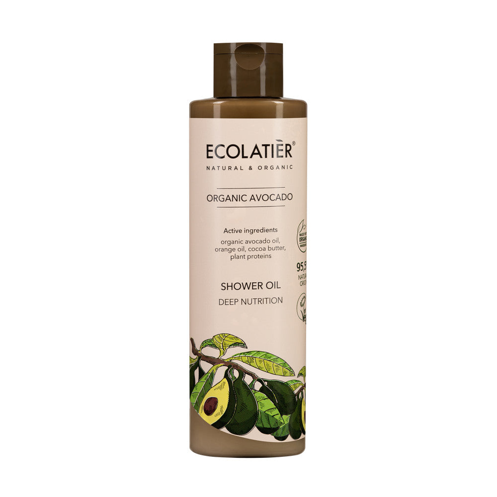 ECOLATIER Ulje za tuširanje, Organski Avocado, 250ml