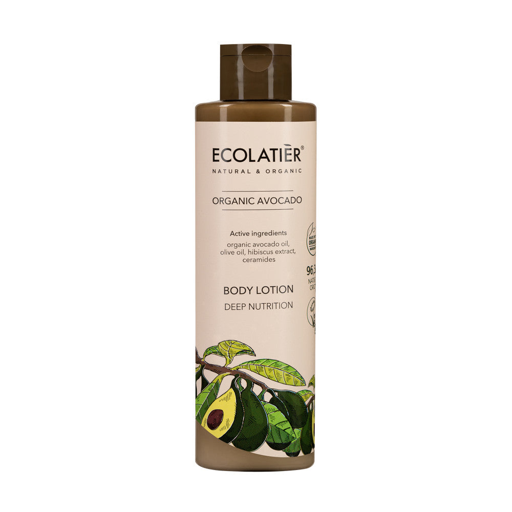 ECOLATIER Mleko za telo, Organski Avocado, 250ml