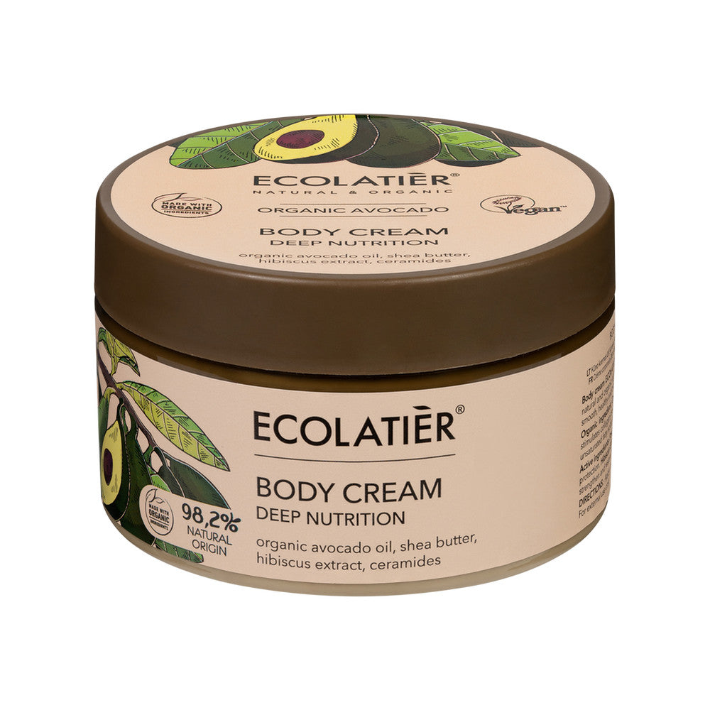 ECOLATIER Krem za telo, Organski Avocado, 250ml