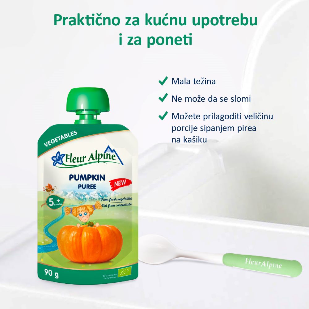 Fleur Alpine organski pire sa bundevom 5+, 90gr