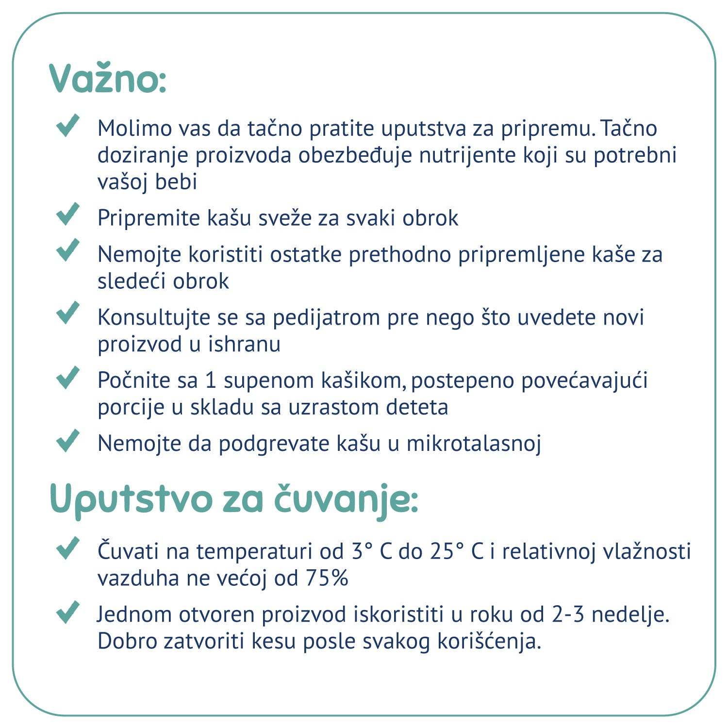 Fleur Alpine organska bezmlečna kaša od kukuruza, uputstvo za pripremu i čuvanje.