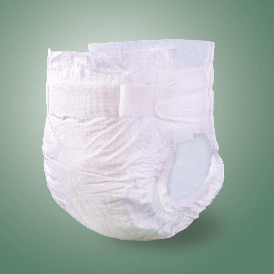 BeSuper ECO Bamboo Pelene, eco-friendly bamboo diaper with soft fibers, designed for sensitive baby skin.