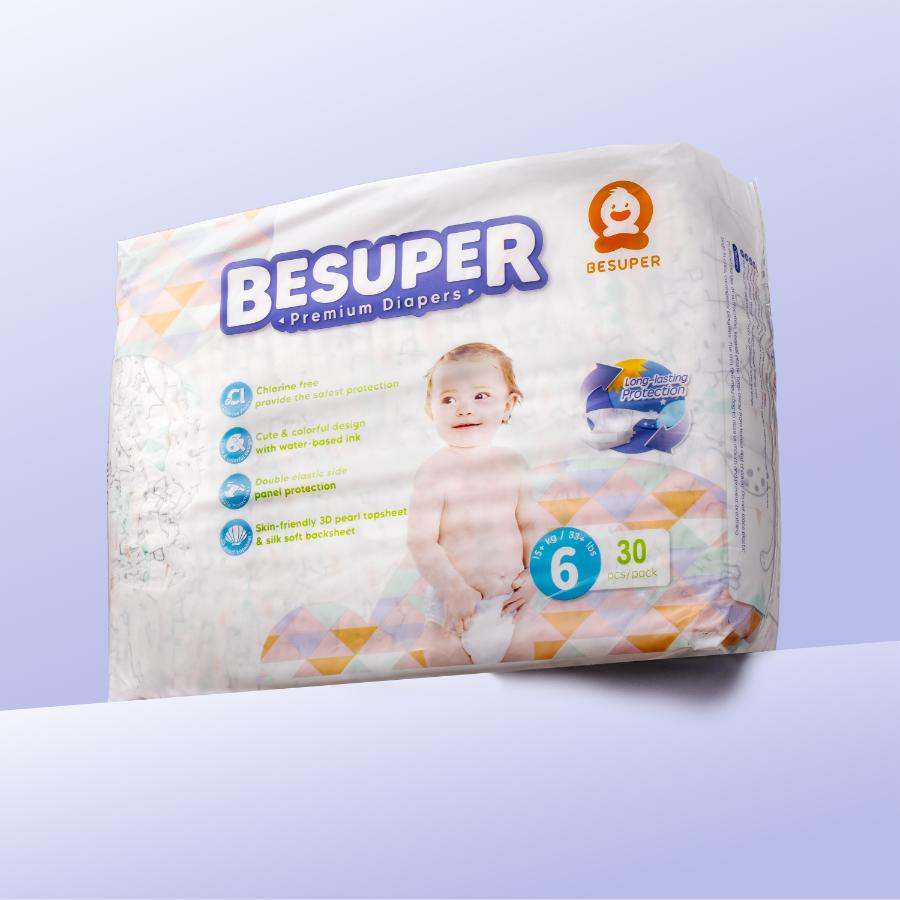 Besuper Premium - velicina XXL (12-17 kg) - najbolji izbor za vrtić