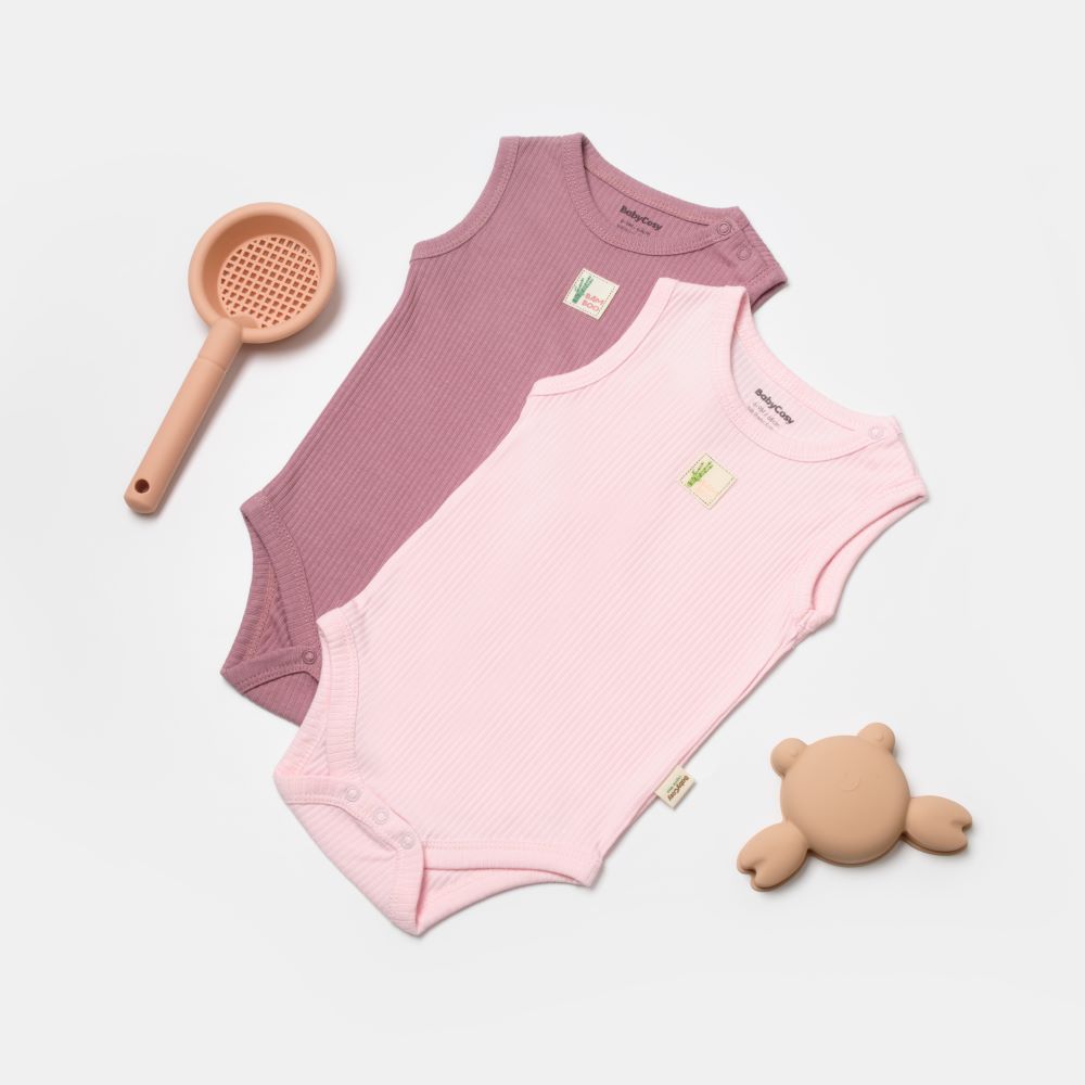 Baby Cosy bodi majica bez rukava za devojčice od bambusovih vlakana