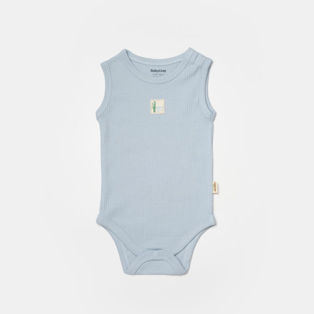Baby Cosy bodi majica bez rukava za dečaka od bambusovih vlakana