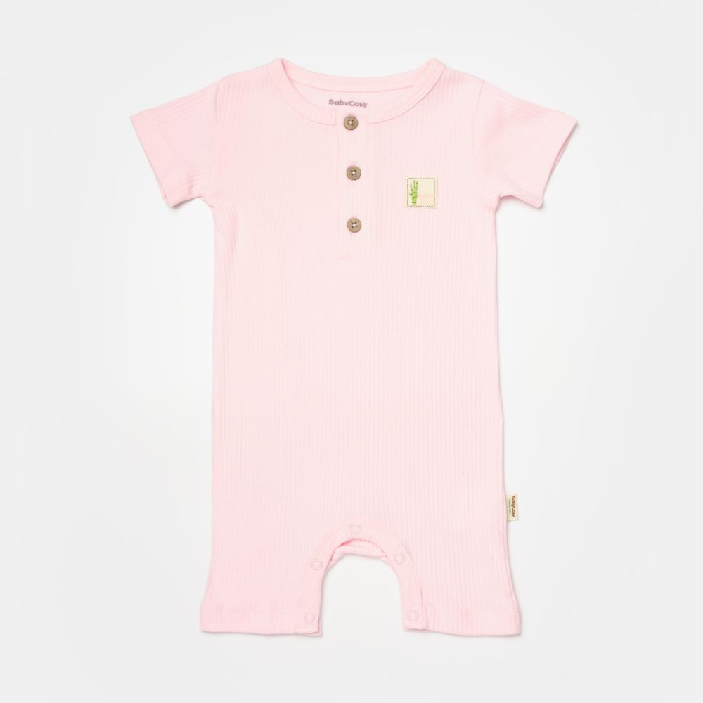 Baby Cosy bodi majica majica kratkih rukava sa šortsom za devojčice od bambusovih vlakana