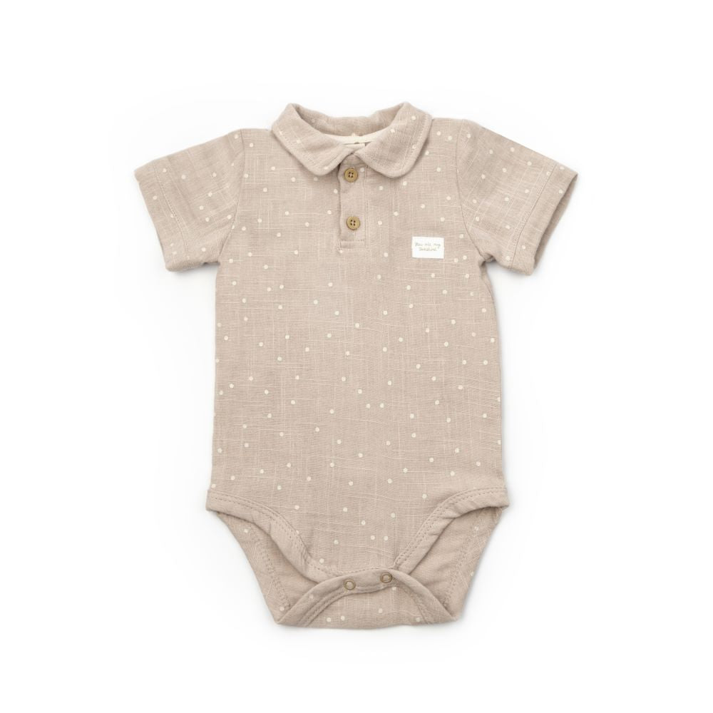 Baby Cosy bodi za bebe sa kratkim rukavom od muslina