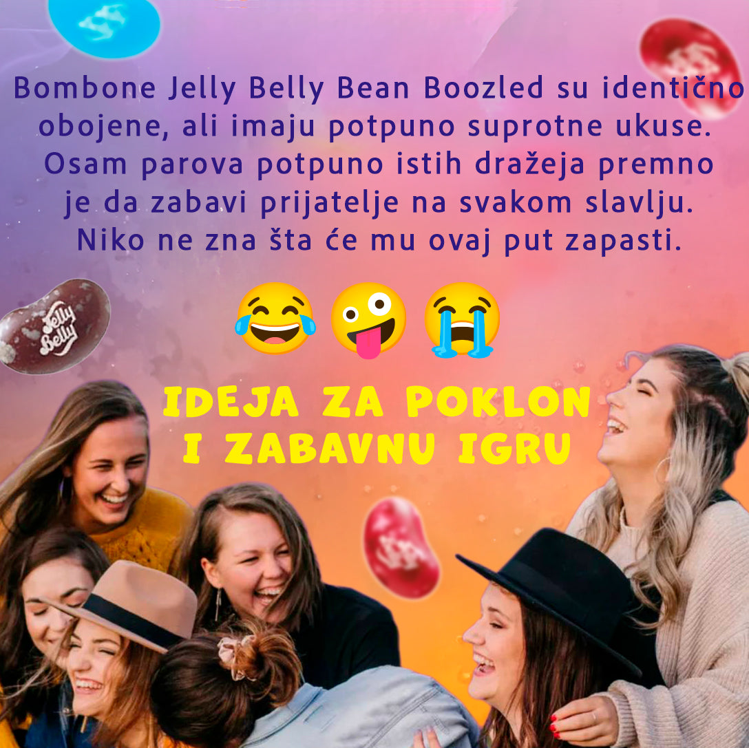 JELLY BELLY CANDY Draže bombone BEANBOOZLED, 54g 7th edition