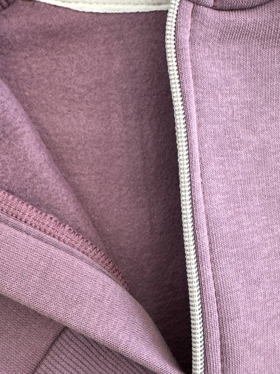 WOWO Kids Komplekt sa medo: pantalone, duks sa patent zatvaračem i kapuljačom
