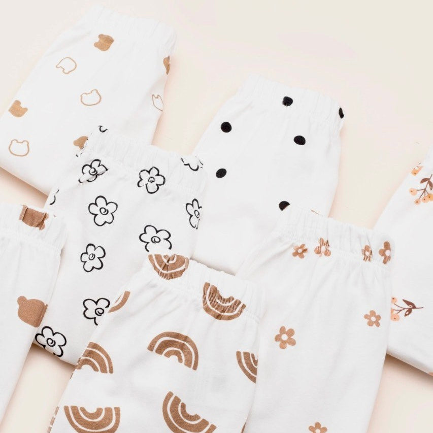 VAUVA Dvodelni Set2 od pamuka za bebu: pantalone i bodi dugih rukava