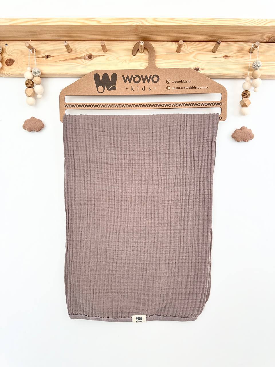 WOWO prekrivači od muslina 110х115 cm
