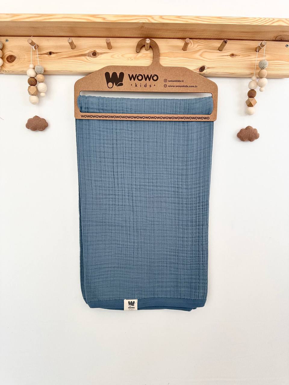 WOWO prekrivači od muslina 110х115 cm