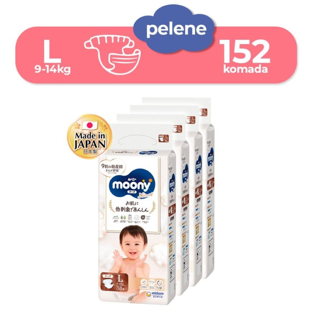 Moony Natural Japanske Pelene