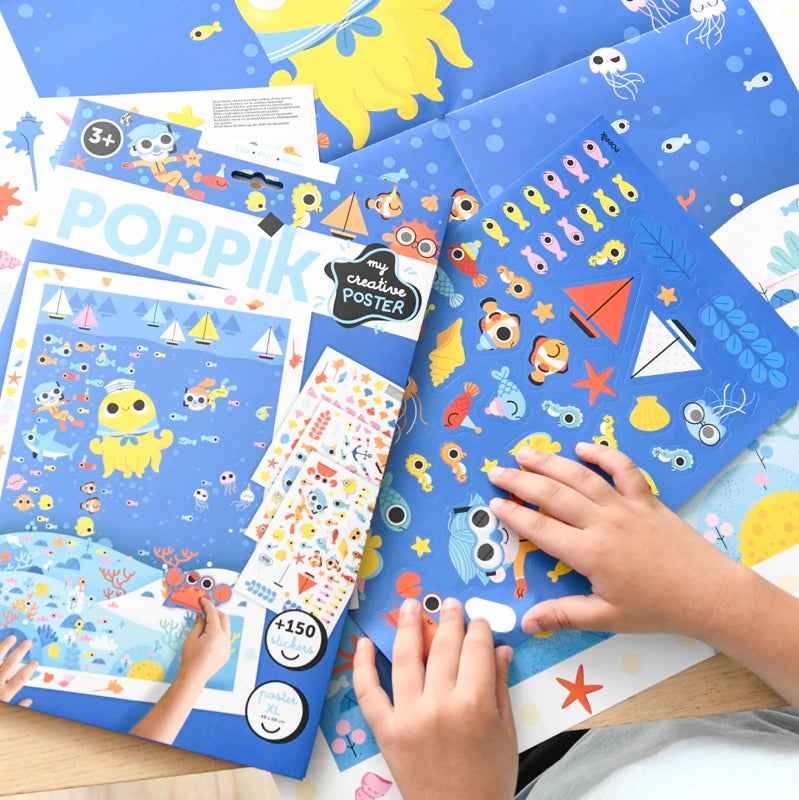 Poppik Kreativni posteri: More 3+