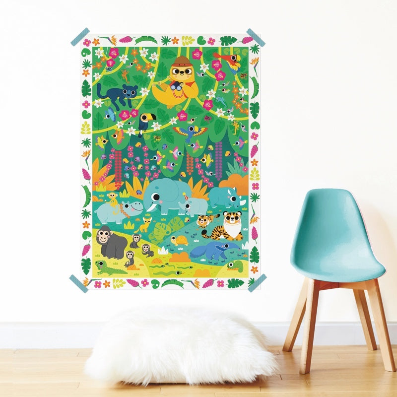 Poppik Kreativni posteri: Džungle 3+