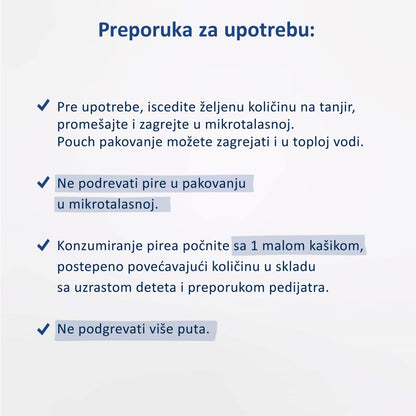 Fleur Alpine organski pire od povrća sa lososom, 8+, 100gr