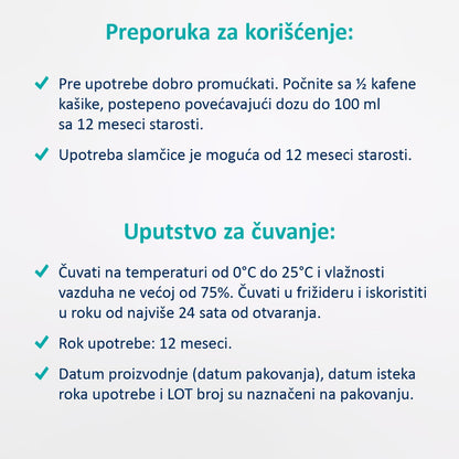 Fleur Alpine organski sokić sa vodom od jabuke, 8m+, 200ml