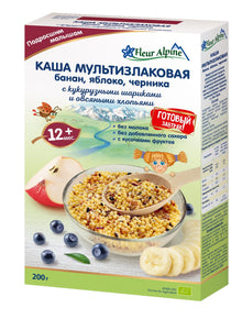 Fleur Alpine musli BANANA, JABUKA, BOROVNICA, od 12 meseci, 200 g
