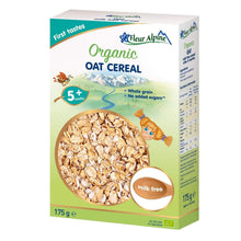 Fleur Alpine organic milk-free oat cereal, 5+ months, 175g.