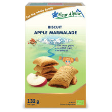 Fleur Alpine biskvit sa marmeladom od jabuke, bez dodatog šećera i palminog ulja, organski sertifikovan, 132g.