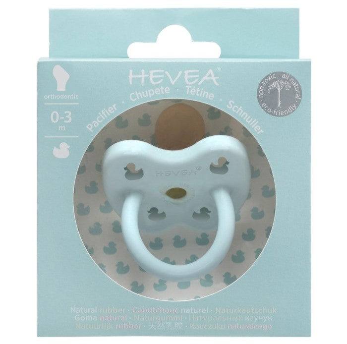Hevea ortodontska cucla od prirodne gume (0-3 mes) Baby plava