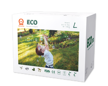 BeSuper ECO Bamboo Pelene L (9-14 kg) 90 kom