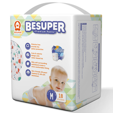 BeSuper Premium Pelene-Gaćice M (6-11 kg) 18 kom