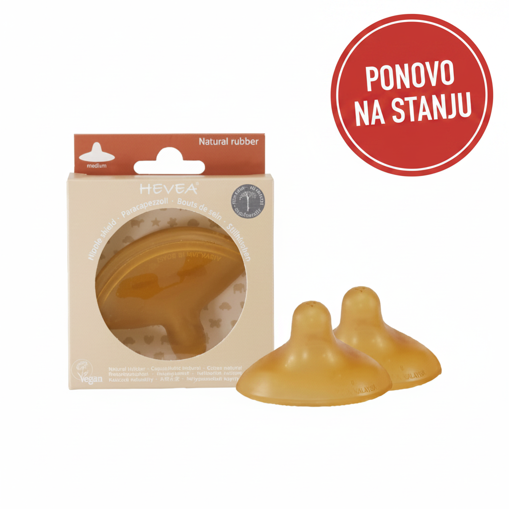 stitnik za bradavice za dojenje od prirodne gume