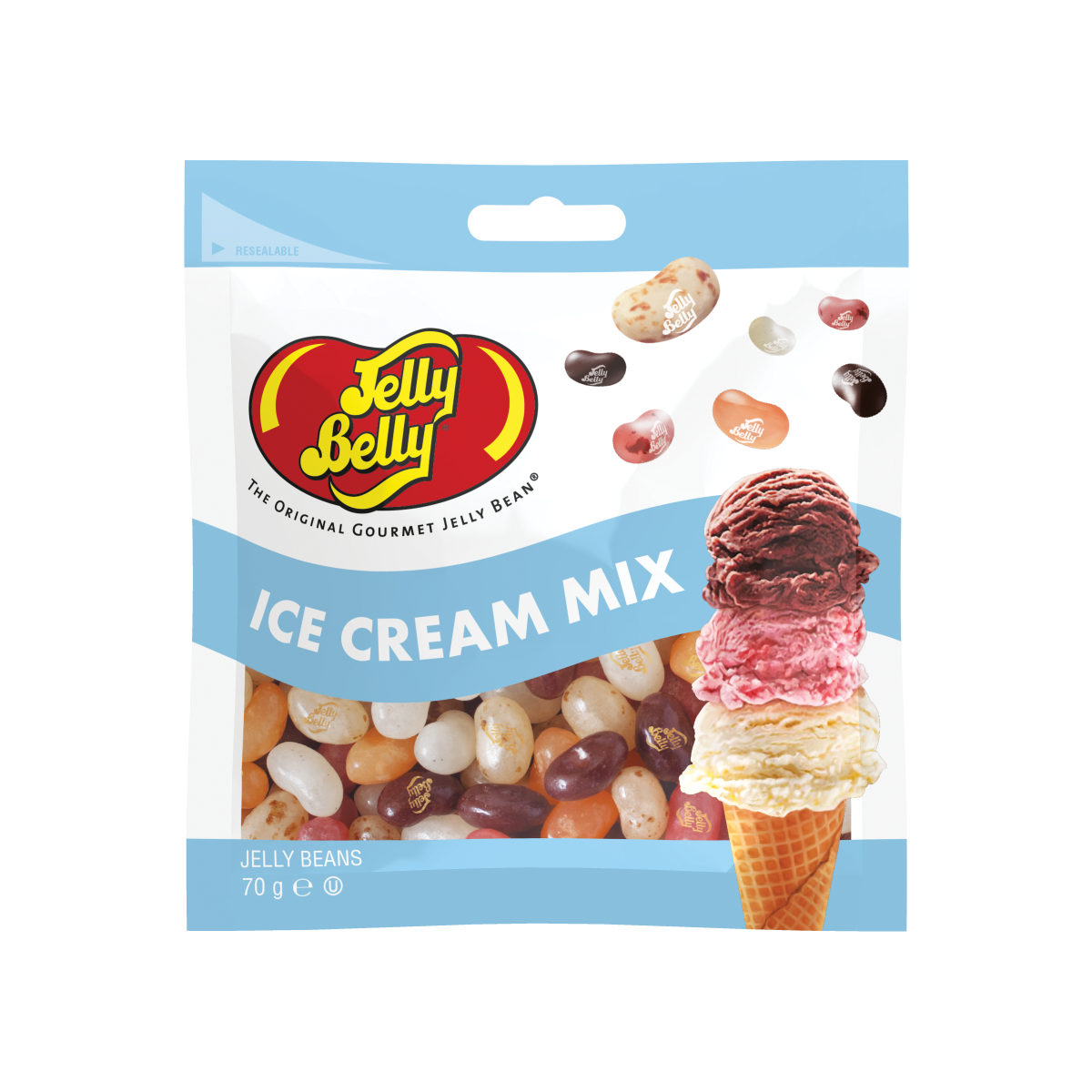 JELLY BELLY CANDY Draže bombone sa sladoled miksom, 70g