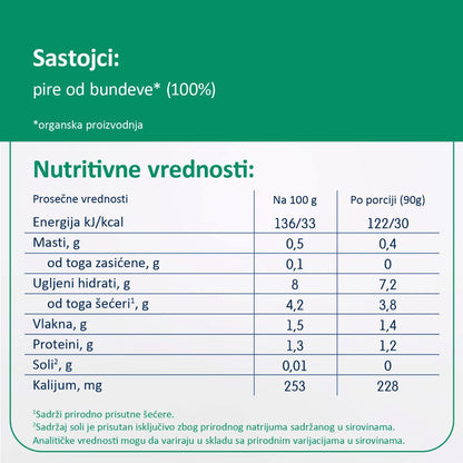 Fleur Alpine organski pire sa bundevom 5+, 90gr