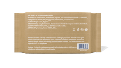 BeSuper ECO Bamboo vlažne maramice 60 kom