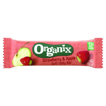 ORGANIX ovsene štanglice jagoda i jabuka, 12m+