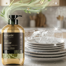 ECOLATIER Tečni kuhinjski sapun Lemongrass, 600 ml