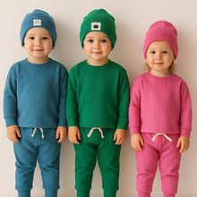 WOWO Kids Komplekt set 3: Pantalone, dukserica, kapa