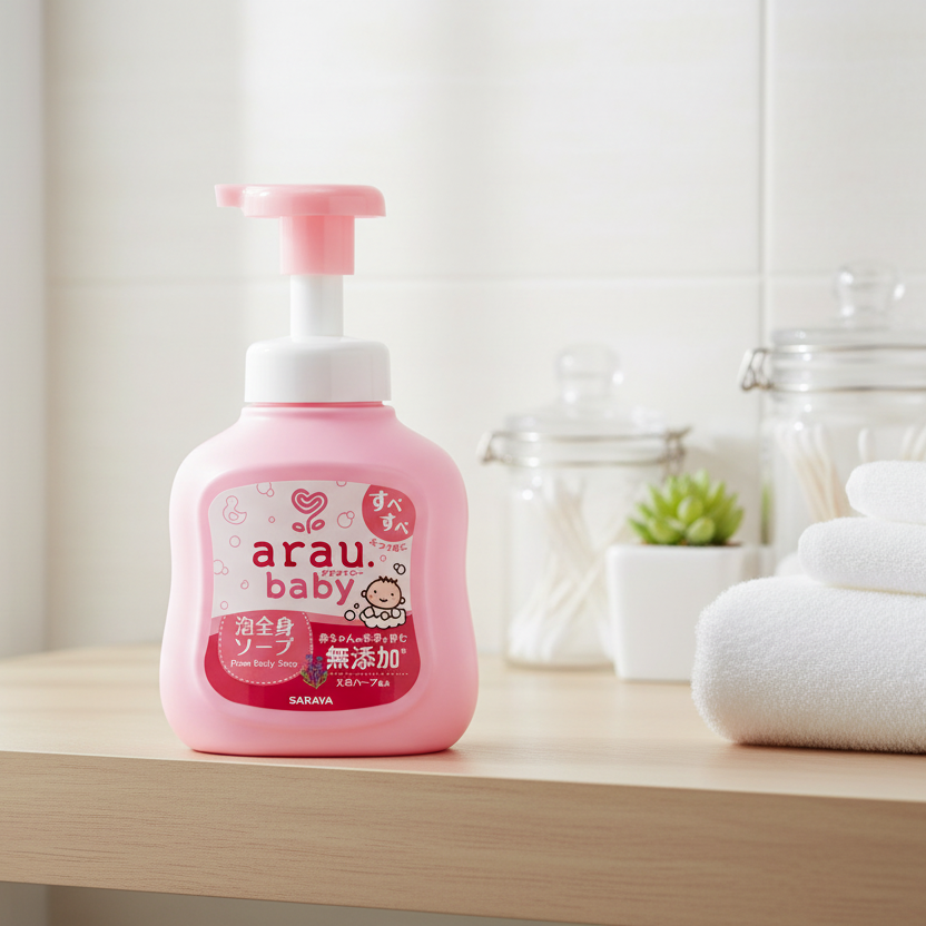 Arau Baby penušava kupka (450 ml)