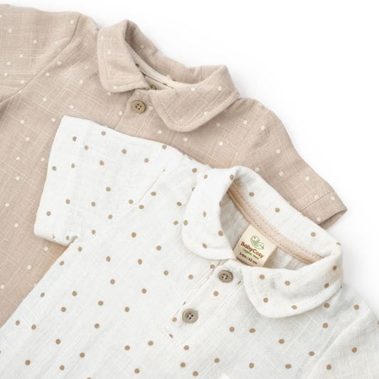 Baby Cosy bodi za bebe sa kratkim rukavom od muslina