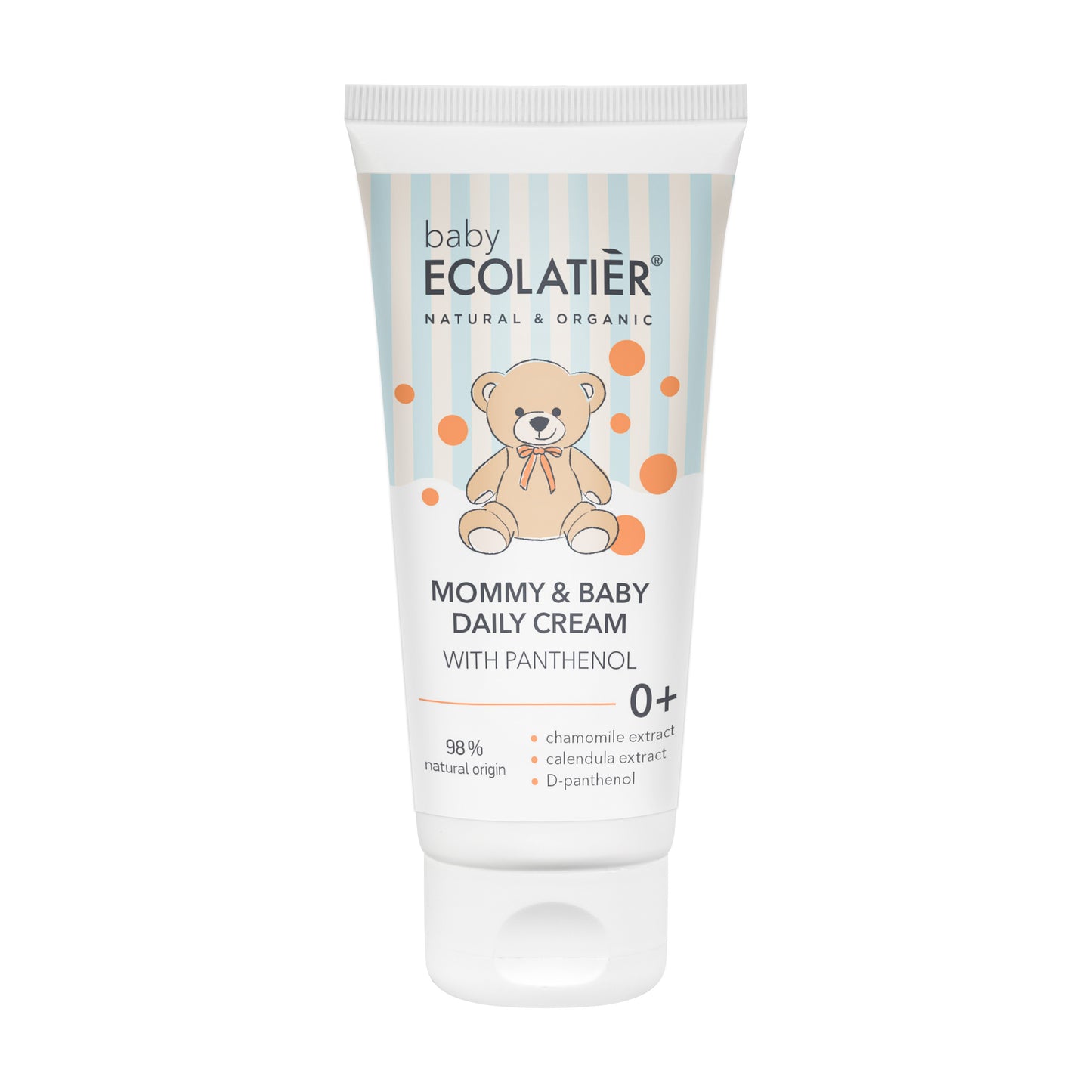 ECOLATIER Baby Mommy & Baby Krema sa pantenolom za svakodnevnu negu, 0+, 100 ml