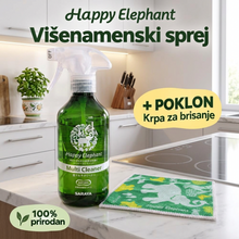 Sredstvo za čišćenje Happy Elephant 400 ml - 100% prirodno