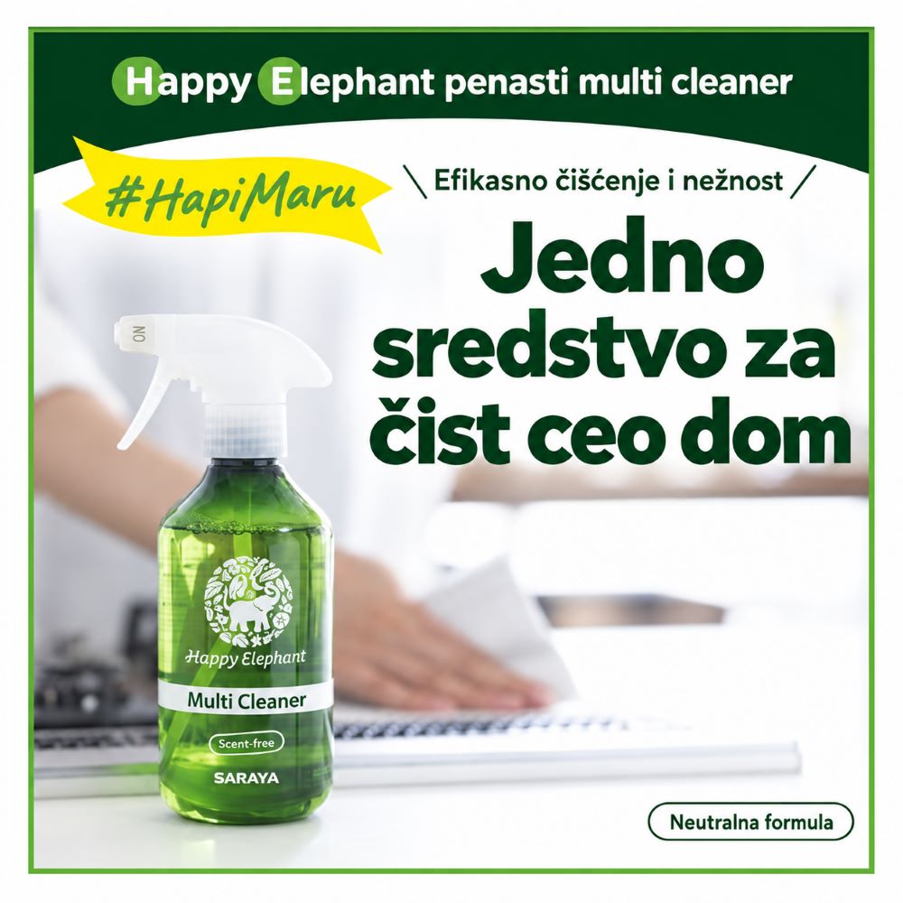 Sredstvo za čišćenje Happy Elephant 400 ml