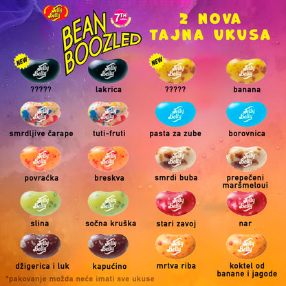 JELLY BELLY CANDY Draže bombone sa diskom Beanboozled, 100g 7th edition