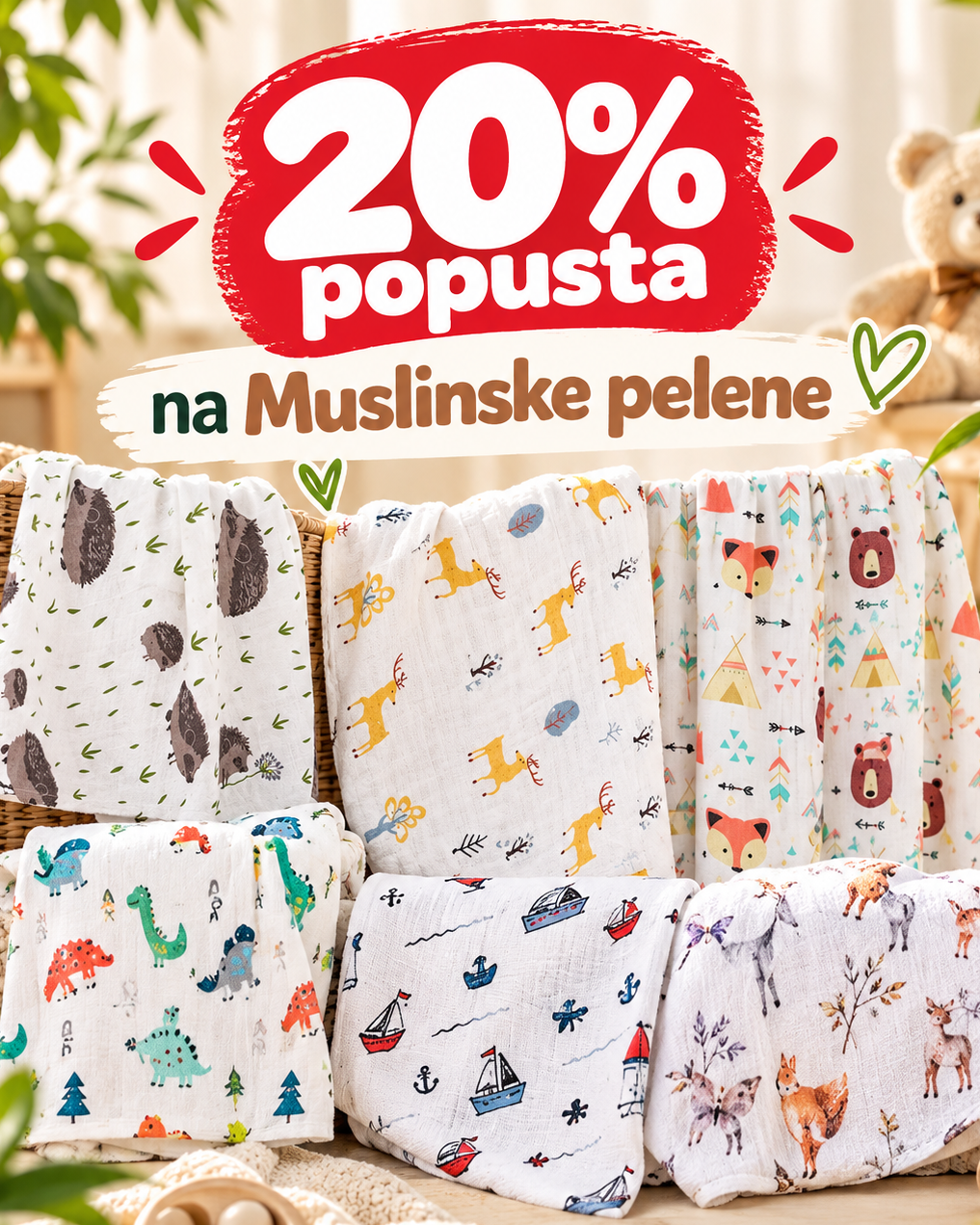 Muslinska pelene