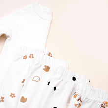 VAUVA Dvodelni Set2 od pamuka za bebu: pantalone i bodi dugih rukava