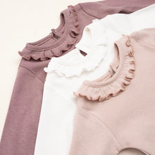 VAUVA Bobi za bebe dugih rukava sa volanima oko vrata