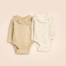 VAUVA Bobi na preklop za bebe dugih rukava sa volanima