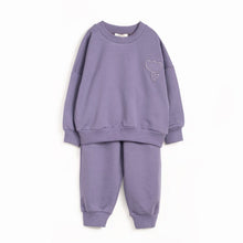 VAUVA Dečije set od 2: pantalone i dukserica sa cvetom