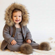 BABY MIO set: kombinezon i dzemper (12-18 mes)